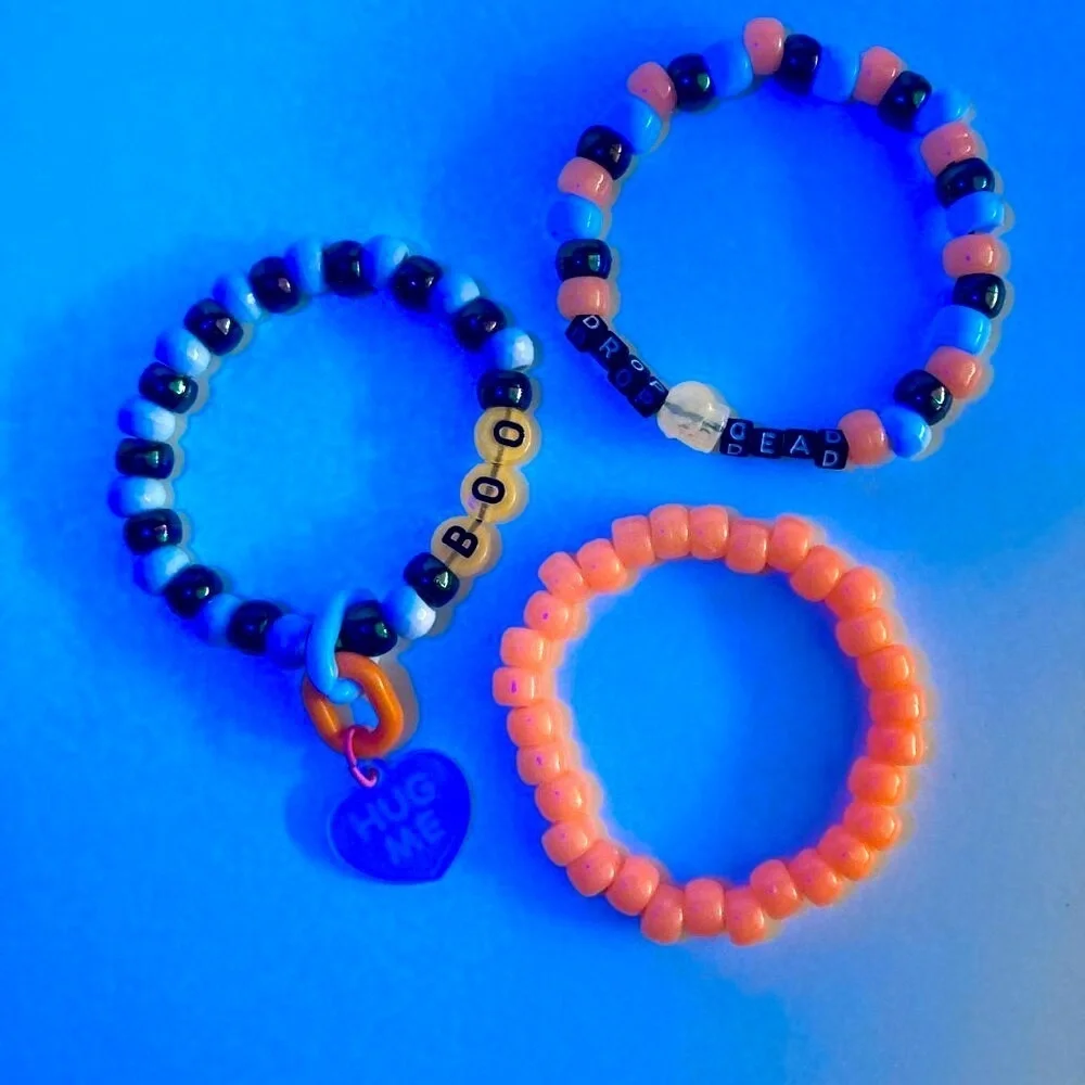🍒 5/$25 🍒 Rave Kandi Bracelets | J27 - Picture 2 of 5